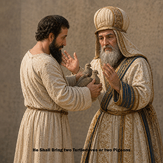 He Shall Bring two Turtledoves or two Pigeons
