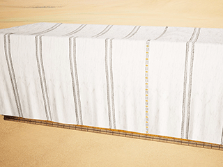 Thou shalt make five curtains