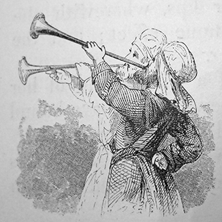 Blowing of trumpets