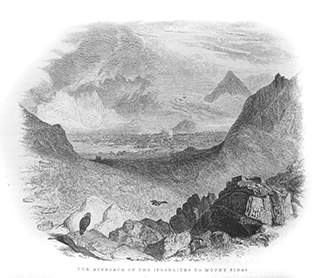 Approach of the Israelites to Mt. Sinai