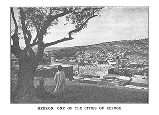 Hebron one of the Cities of Refuge