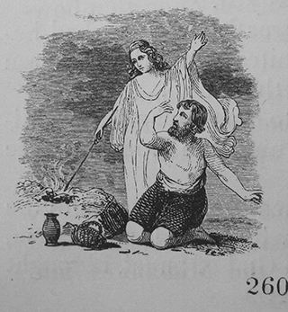 The Angel Touched the Unleavened Cakes