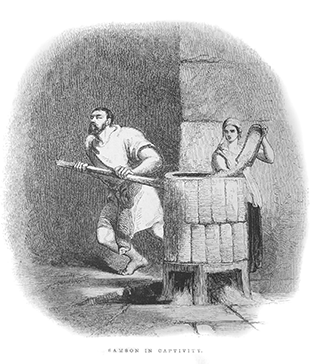 Samson in captivity