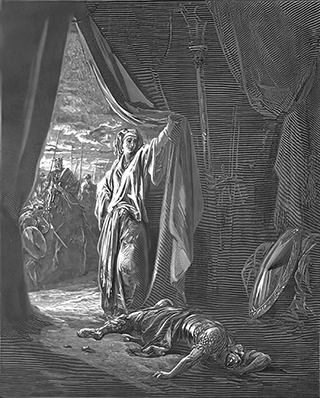 Jael led Barak Within the Tent