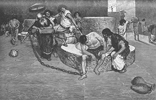 Samson's slavery