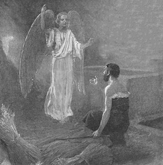 The Angel Speaking to Gideon in the Threshing