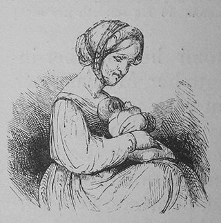 Naomi Took the Child and Nursed it