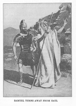 Samuel Turns Away from Saul