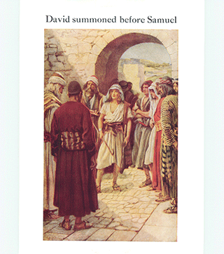 David Summoned Before Samuel