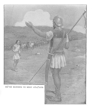 David Running to Meet Goliath