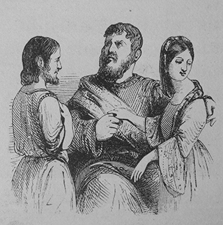 David Saul and Merab