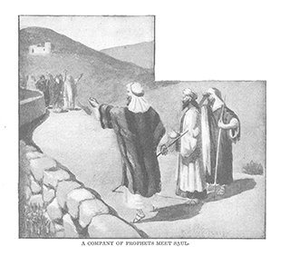 A Company of Prophets Meet Saul