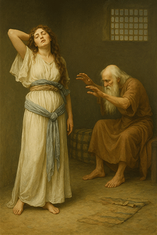 Wife of Jeroboam and the Blind Prophet