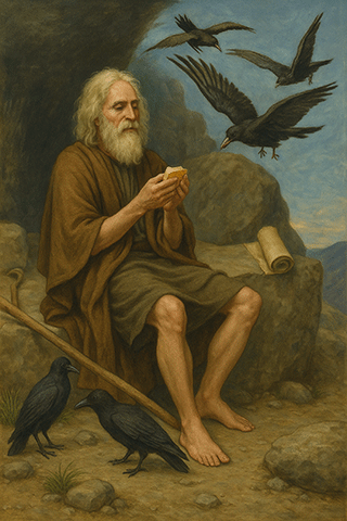 Elijah was fed by the Ravens