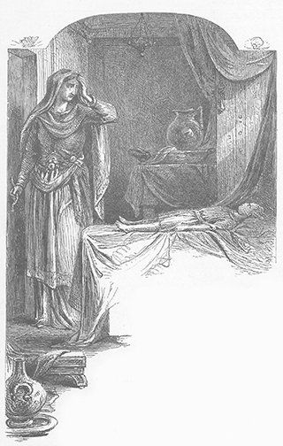 Shunammite Woman Laid her Child on the bed