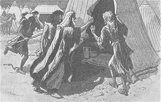 Four men Found the Tent Empty
