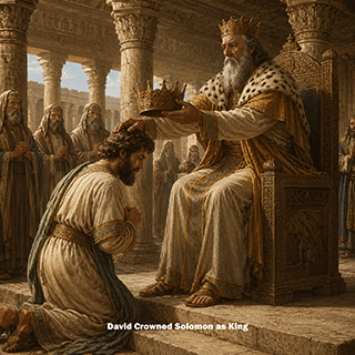 David Crowned Solomon as King