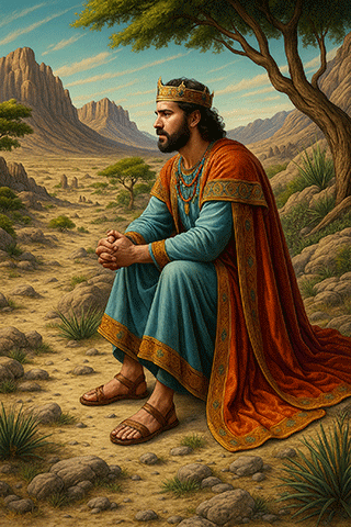 Jehoshaphat in the Wilderness of Tekoa