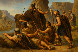 Robbers Lying in Wait