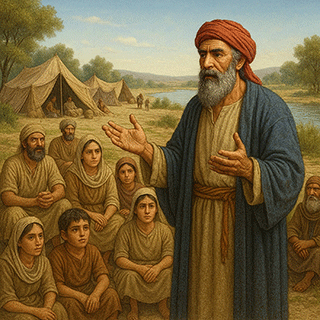 Camped by the River Ahava