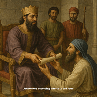 Artaxerxes According Liberty to the Jews