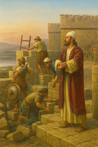 How They Built the Walls of Jerusalem