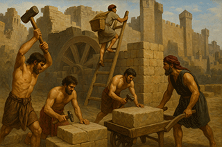 Rebuilding the Walls of Jerusalem After the