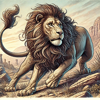 As a Fierce Lion