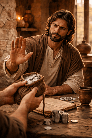 He That Putteth not out his Money to Usury
