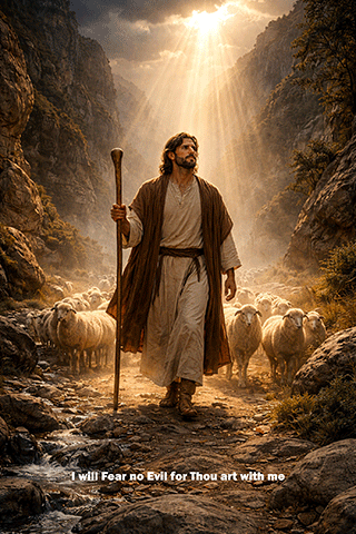 I will Fear no Evil for Thou art with me