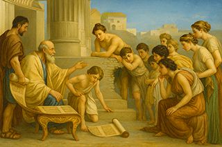 A Father in Israel Discoursing of the Olden