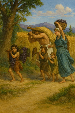 Thou Crownest the Year with thy Goodness