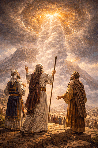 He Spake unto Them in the Cloudly Pillar