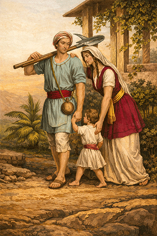 Man Goeth Forth to his Work and to his labor