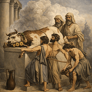 Binding a Sacrifice to the Altar