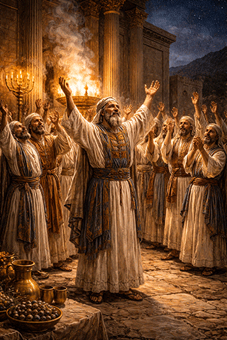 Behold Bless ye the Lord all ye Servants