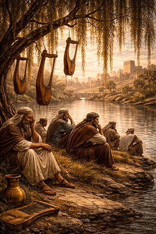 We Hanged out Harps Upon the Willows