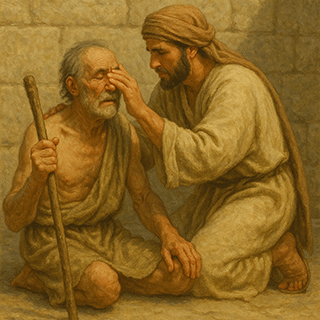 The Lord Openeth his Eyes to the Blind