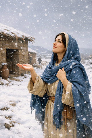 He Giveth Snow like Wool