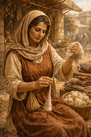 Women with Spindles
