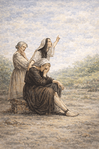 A day of weeping and mourning