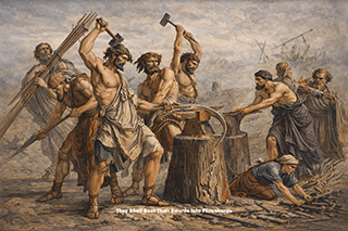They shall beat their swords into plowshares