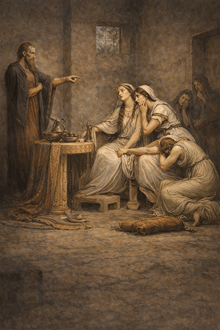 Hear my voice ye careless daughters