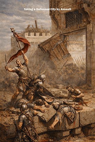 Taking a Defenced City by Assault