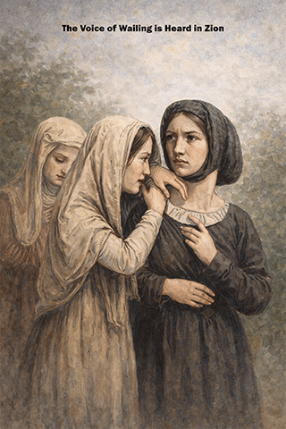The Voice of Wailing is Heard in Zion