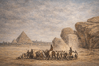 They came to Egypt and obeyed not the Lord