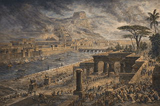 Babylon taken by the army of Cyrus the Great