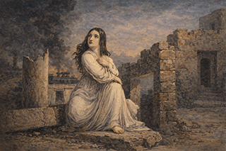 She is Become as a Widow