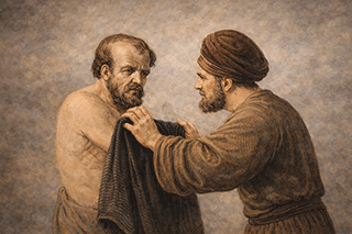 If a man be just and hath not Oppressed any