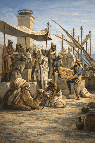 Merchants of Tyre with Their Merchandise